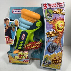 Little Tikes Mighty Blasters Boom Blaster with 3 Soft Power Pods- Damaged Box